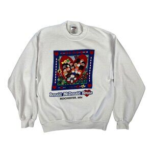 Vintage Ronald McDonald House Sweatshirt Size Small 90s Rochester Minnesota